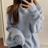 Waffle Loose Knit Sweater