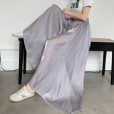 Casual Streamer Satin Trousers