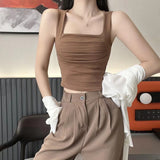 Pleated Suspender with Chest Pad
