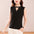 Half Turtleneck Hollow Beading Vest