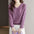 Loose V-neck Inner Match Knitted Sweater