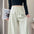 High Waist Loose and Slimming Straight Casual Wide-Leg Pants