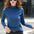 Slim Fit Long Sleeve Bottoming Shirt