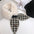 Houndstooth Plush Warm Bib Scarf