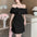 Pure Desire Style Lace Off-Shoulder Dress