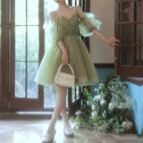 Super Fairy Off-the-Shoulder Dress