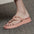 Thick Soled Beach Flip Flops