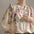 Printed Vintage Top