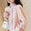 Puff Sleeve Thin Solid Color Lace Shirt