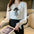 Flared Sleeve Bowknot Collared Chiffon Shirt