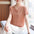 V-neck Short Sleeve Ice Silk Sweater