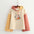 Bunny Carrot Print Color Block Hoodie