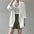 Mid Length Lapel Loose Blazer