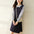 Preppy Style 2-In-1 Long Sleeve Dress