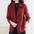 Solid Color Casual Wooden Coat