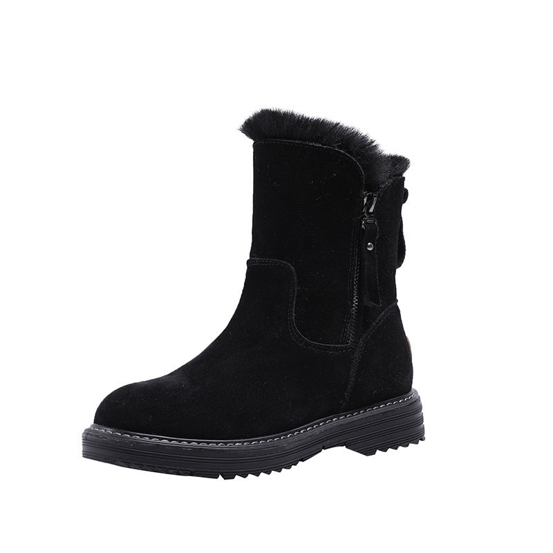 Thicken Thermal Lined Plush Snow Boot