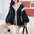 Fashion Loose Hooded Baseball Jacket