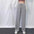 High Waist Draping Ice Silk Wide Leg Pants