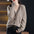 V-Neck Long Sleeve Knitted Cardigan