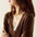 Fashion contrast color stitching fake two pieces of V-neck long-sleeved sweater