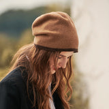Solid Color Warm Slouchy Wool Hat