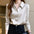 Solid Color Satin OL Shirt