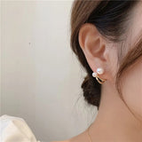 As Picture Alloy Earrings