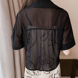 Asymmetric Lace Up Sun Proof Shirt