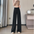 High Waist Loose and Slimming Straight Casual Wide-Leg Pants