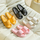 Comfy Open Toe Thick Soled Slippers