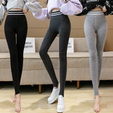 Fleece Lining High Waist Winter Leggings