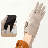 Warm Touchscreen Cashmere Gloves