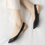 Ultra-Thin Ice Silk Low-Cut High Heels Invisible Socks