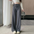 Pleated Loose Slimming Pleated Elastic Waist Wide Leg Pants