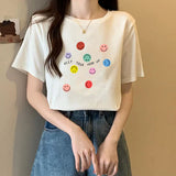 Smiley Printed Women's T-Shirt