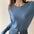 Basic Long Sleeve Solid Color T-Shirt