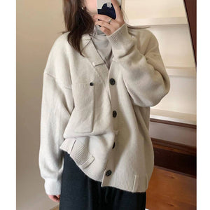 Solid Chic Sweater Jacket