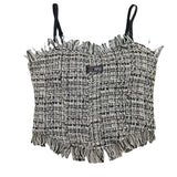 Classic Style Beauty Back Sling Vest with Chest Pad