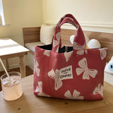 Cute and Graceful Wind Hand Carry Lunch Bag