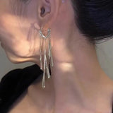 Love Long Fringe Earrings