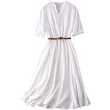 High-Grade French White Dress
