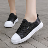 Lace Breathable Flat Shoes
