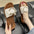 Fashion Casual Square Buckle Slippers(one Size Smaller)