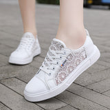Lace Breathable Flat Shoes