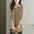 Loose Fake Two-Piece Knitted Sweater Shirt