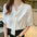 Korean Style Design Sense V-Neck Chiffon Shirt