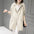 Temperament Leisure Solid Color Thin Trench Coat