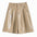 PU Leather High Waist Wide-Leg Shorts