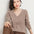 Loose Bottom Long Sleeve Knitted Bottom Shirt