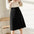 Pleated High Waist Drooping Irregular Skirt